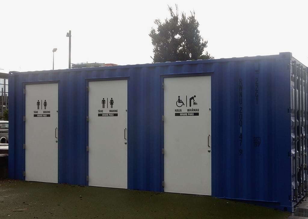 container toilet photo